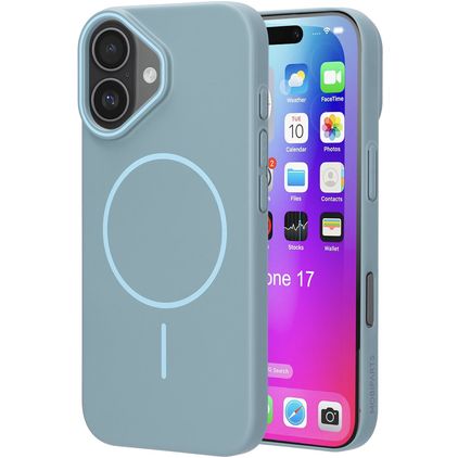Mobiparts Slim Line iPhone 17 MagSafe Hardcase Backcover - Sage Green