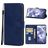 Mobigear Wallet Vivo X80 Pro Hülle Klapphülle Geldbörse - Blau