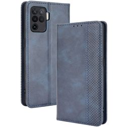 Mobigear Sensation OPPO A94 Klapphülle Portemonnaie - Blau