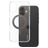 CARE by PanzerGlass Feature Case iPhone 16 Plus MagSafe Hülle Hardcase Backcover - Transparent / Schwarz