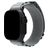 Mobilize Alpine Nylon Apple Watch Armband Dornschließe - 42/41/40/38 mm - Light Grey
