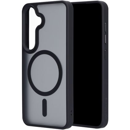Mobiparts Hardcover Samsung Galaxy S25 MagSafe Hülle Hardcase Backcover - Satin Black