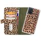 Mobilize Magnet Zipper Samsung Galaxy A71 Hülle Abnehmbare 2in1 Klapphülle Geldbörse - Leopard