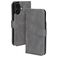 Mobiparts Classic Wallet MagSafe iPhone 16 MagSafe Hülle Klapphülle Geldbörse - Granite Grey