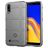 Mobigear Rugged Shield Xiaomi Redmi 9A Hülle Flexibles TPU Backcover Stoßfest - Grau