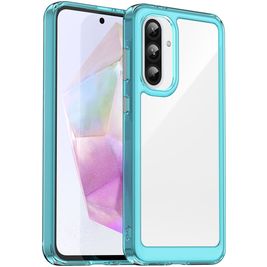 Mobigear Crystal Samsung Galaxy A56 Hülle Hardcase Backcover - Blau