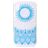 Mobigear Design iPhone XS Max Hülle Flexibles TPU Backcover - Mandala Blau