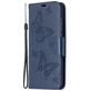Mobigear Butterfly Samsung Galaxy A52s 5G Hülle Klapphülle Geldbörse - Blau