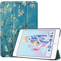 Mobigear Tri-Fold iPad Mini 5 (2019) Hülle Klapphülle - Mandelblüten