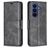 Mobigear Excellent Samsung Galaxy A27 Hülle Klapphülle Geldbörse - Schwarz