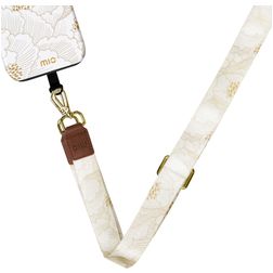 MIO Lanyard Verstellbare Universal-Handykette - White Roses