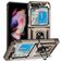 Mobigear Armor Ring Samsung Galaxy Z Flip 5 Hülle Hardcase Backcover Stoßfest mit Ringhalter - Gold