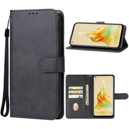 Mobigear Wallet OPPO Reno 8T 4G Hülle Klapphülle Geldbörse - Schwarz
