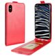 Mobigear iPhone XS Hülle Flipcase - Rot