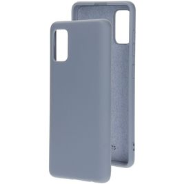 Mobiparts Samsung Galaxy A41 Silikon Hülle Backcover - Royal Grey