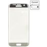Mobilize Premium Samsung Galaxy S7 Edge Panzerglas Gehärtetes Glas Displayschutz - Silber