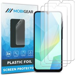 Mobigear Samsung Galaxy A16 Displayschutz Schutzfolie - Hüllenfreundlich (3er Pack)