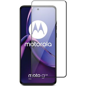 Mobigear Premium Motorola Moto G84 Panzerglas Gehärtetes Glas Displayschutz - Hüllenfreundlich
