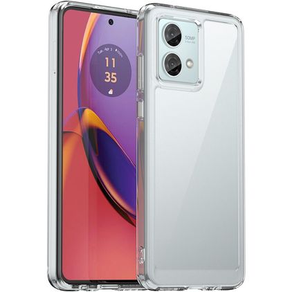 Mobigear Crystal Transparent Motorola Moto G84 Hardcase Backcover - Transparent
