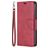 Mobigear Excellent Huawei P40 Hülle Klapphülle Geldbörse - Rot