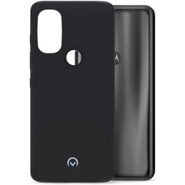 Mobilize Rubber Gelly Motorola Moto G71 5G Hülle Flexibles TPU Backcover - Matt Black