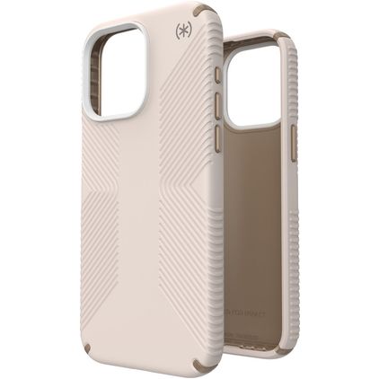 Speck Presidio2 Grip iPhone 15 Pro Max Hardcase Backcover Shockproof - Bleached Bone