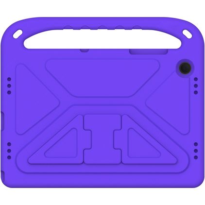 Mobigear AeroArmor Samsung Galaxy Tab A11 Plus Tablet Hülle für Kinder mit Tragegriff + Stifthalter - Lila