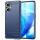 Mobigear Brushed Slim OPPO Reno 7 Lite Hülle Flexibles TPU Backcover - Blau