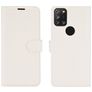 Mobigear Classic Alcatel 3X (2020) Hülle Klapphülle Geldbörse - Weiß