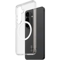 CARE by PanzerGlass Urban Explorer Durchsichtig Samsung Galaxy S26 MagSafe Hülle Hardcase Backcover Stoßfest - Transparent