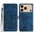 Mobigear Butterfly iPhone 17 Pro Hülle Klapphülle Geldbörse - Blau