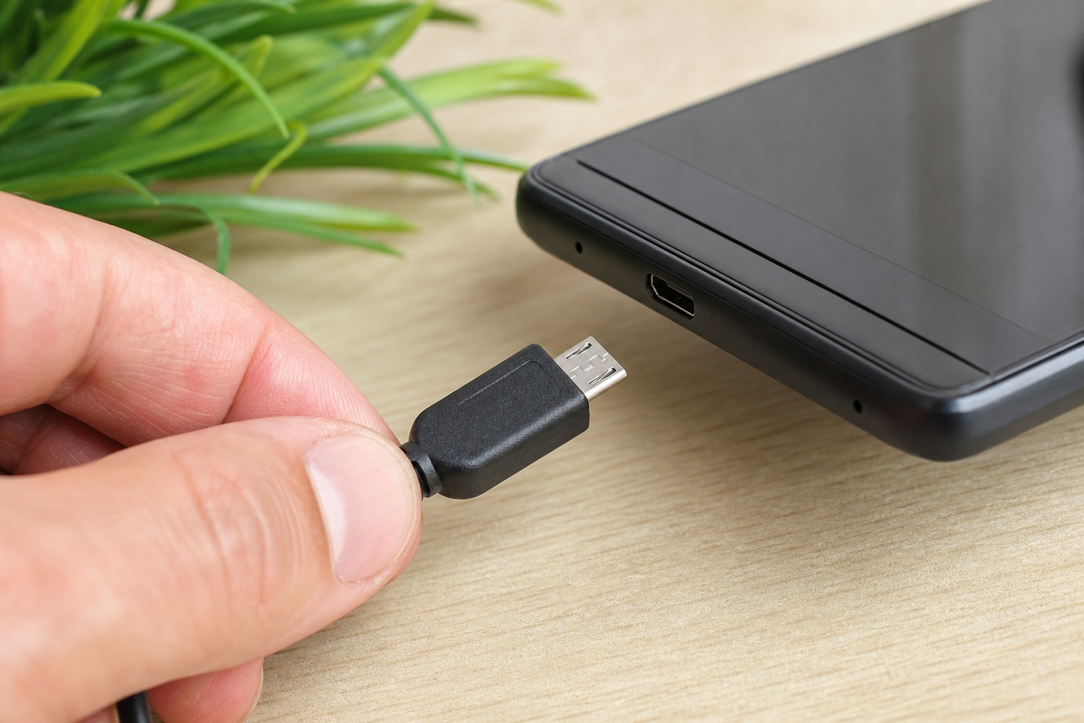 Micro-USB-Anschluss