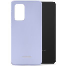 Mobilize Rubber Gelly Samsung Galaxy A33 Hülle Flexibles TPU Backcover - Pastel Purple