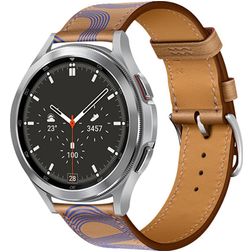 Mobigear Loop Nylon Smartwatch Armband Dornschließe - 22-mm-Universalanschluss - Braun