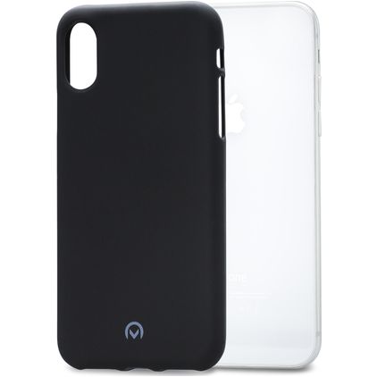 Mobilize Gelly iPhone XS Max Hülle Flexibles TPU Backcover - Matt Black