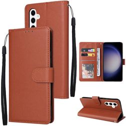 Mobigear Wallet Samsung Galaxy S26 Plus Hülle Klapphülle Geldbörse - Braun
