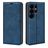 Mobigear Retro Slim Samsung Galaxy S26 Ultra Hülle Klapphülle Geldbörse - Blau