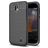 Mobigear Luxury Nokia 1 Hülle Flexibles TPU Backcover - Schwarz
