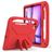 Mobigear AeroArmor iPad Air 13 Zoll (2024) Tablet Hülle für Kinder mit Tragegriff + Stifthalter - Rot