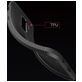 Mobigear Luxury Samsung Galaxy A6 Plus (2018) Hülle Flexibles TPU Backcover - Schwarz