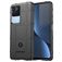 Mobigear Rugged Shield POCO F4 Hülle Flexibles TPU Backcover Stoßfest - Schwarz