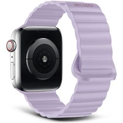Decoded Traction Loop Silikon Apple Watch Armband Magnetverschluss - 49/46/45/44 mm - Lavender