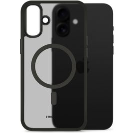Mobilize Hybrid Pro iPhone 16 Plus MagSafe Hülle Hardcase Backcover Stoßfest - Schwarz