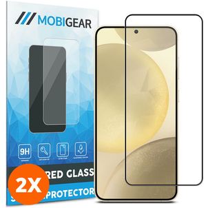 Mobigear Premium Samsung Galaxy S25 Panzerglas Gehärtetes Glas Displayschutz - Hüllenfreundlich (2er Pack)