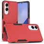 Mobigear Heavy Armor Samsung Galaxy S25 Edge Hülle Hardcase Backcover Stoßfest - Rot