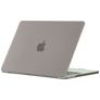 Mobigear Matte MacBook Air 15 Zoll (2023-2026) Hardcase Hülle MacBook Case - Grau - Model A2941 / A3114 / A3241 / A3448