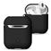 Mobigear Frosted Apple AirPods 2 Hardcase Hülle - Schwarz