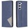 Mobigear Rhombus Slim Samsung Galaxy S23 Hülle Klapphülle - Blau
