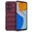 Mobigear Bumpy HONOR X7 Hülle Flexibles TPU Backcover - Weinrot