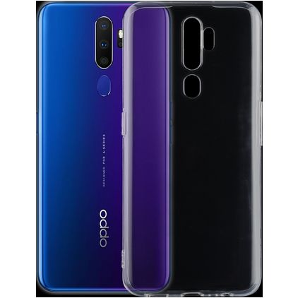 Mobigear Ultra Thin Durchsichtig OPPO A5 (2020) Hülle Flexibles TPU Extra Dünn Backcover - Transparent